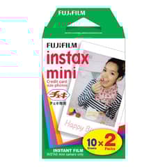 FUJIFILM - 20 PELÍCULAS INSTAX MINI INSTANT COLOR FILM