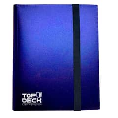 GENERICO - Carpeta Topdeck 9 Bolsillos Azul