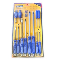 UYUSTOOL - SET DESTORNILLADOR DE GOLPE Y TORQUE 12 PIEZA