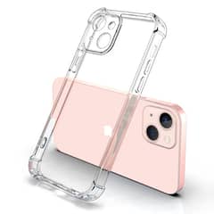 GENERICO - Carcasa Para iPhone 13-14 Transparente Antigolpes Protección en Cámara