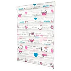 GENERICO - Cortina Roller Dúo Infantil Hello Baby 130x180 cms
