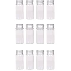 GENERICO - 12 Frascos Vidrio 22x50 mm Tapa Rosca 10 ml