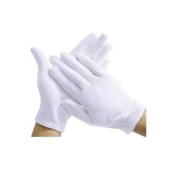 EKOI - Guantes Blancos Formal Liso Ceremonial