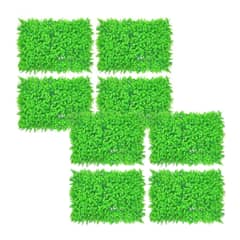 GENERICO - 10 Vallas Espiral Trebol Enredaderas Cerca Mallas Plantas Hojas Artificiales
