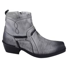 FERRACINI - Bota Hombre Cuero Gris 8986