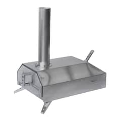 VERSATILE - HORNO PIZZERO LEÑA ACERO INOX