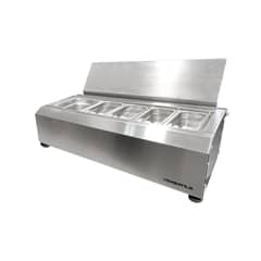 VERSATILE - Salsera 5 estaciones inox