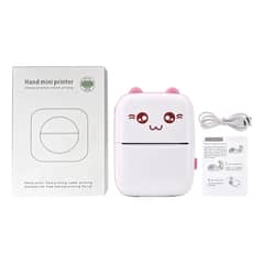 AIZO - Impresora Térmica Portátil Bluetooth1 Papel de impresión rosa