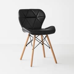 KLIK - Silla Radar Acolchada Ecocuero - Negra