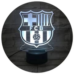 3DILUTION - Lámpara De Mesa 3d Barcelona Base Negra