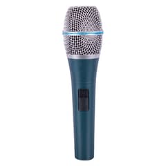 PROSOUND - Micrófono Multimedia XLR a Jack 6.3mm Cable 4.5 Metros DM24K - Azul Petróleo
