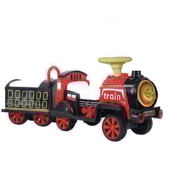 BEBESIT - Tren a Batería Ferrocarril Rojo