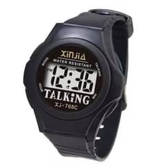 INVENCIBLE - RELOJ PARLANTE EN ESPAÑOL PARA CIEGOS NIÑOS ANCIANOS AN91