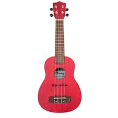 GENERICO - UKELELE VESTON ROJO SOPRANO KUS-100RD CON FUNDA ACOLCHADA