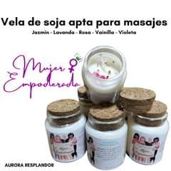 GENERICO - Velas aromáticas de soja mujer empoderada