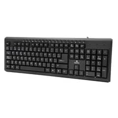 ULTRA - Teclado USB Español con 15 Teclas Multimedia UT-K110U - Negro
