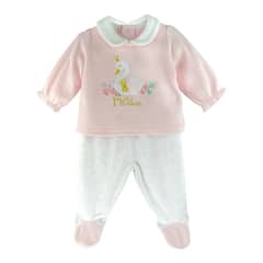 PUMUCKI - Conjunto de Plush Cisne Rosado Niña