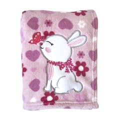 PUMUCKI - Manta Extra Suave Coneja Fucsia Niña