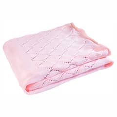 OWI - Manta 100 Algodón Diamante Rosa