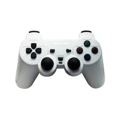 DBLUE - Joystick D-Shock Control Alambrico Para PC USB Blanco