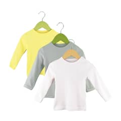 PUMUCKI - Set De 3 Camisetas Lisas Niño Multicolor