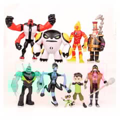 VENUS MIA - Colección de juguetes ben 10 de 9 piezas