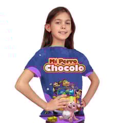 STUDIONE - Polera Niño - Mi Perro Chocolo -