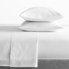 CASATUA - Sabanas 250 Hilos Rosewood +funda - Blanco - Super King