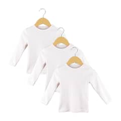 PUMUCKI - Set De 3 Camisetas Lisas Blanco Niño