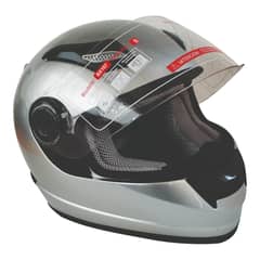 BEX - Casco Full Face Bx107 Talla L Silver Certificado ECE