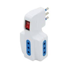 PHILCO - Enchufe Triple Con Switch 2P T 10A 250V Blanco
