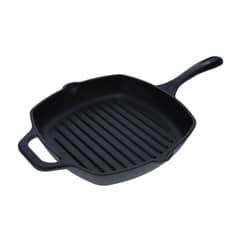 VICTORIA - Sartén grill hierro fundido precurado 25 x 25 cm