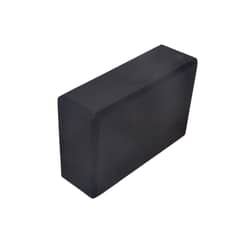 CRUSEC - Ladrillo Soporte Bloque Goma Eva Yoga Pilates Color Negro