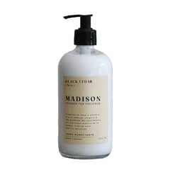 MADISON - Crema Humectante 500 Ml Black Cedar Transparente