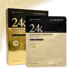 FLAMENCO - Mascarilla Facial De 24K Reparación E Hidratación