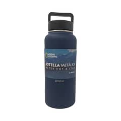 NATIONAL GEOGRAPHIC - Botella Metalica 960Ml Color Azul