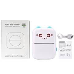 AIZO - Impresora Térmica Portátil Bluetooth1 Papel de impresión azul