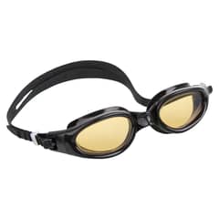 INTEX - Lentes de Agua Anteojos Natación Silicone Sport Master Goggle Negro