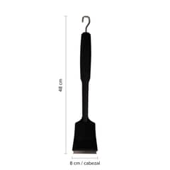 BOSCA - Cepillo para limpiar parrillas 2 en 1