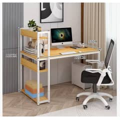 HOMER DESIGN - Escritorio H Oficina Madera Espesor 15mm 120x55x72cm 180908