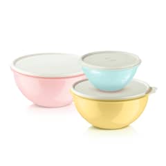 TUPPERWARE - Pack 3 Contenedores Refrigerador Bowl Maravilla
