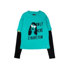 LIKE IT - Polera Kids Niño Lentejuelas Power