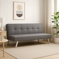 COSAS CASA - Futon Sofa Cama Grecia Gris