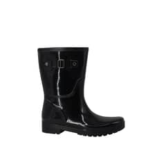 ALQUIMIA - Bota de Agua con Polar Mujer Negro Cressida