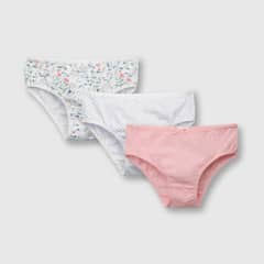COLLOKY - Calzón de niña 3 pack flores (2 a 12 años).