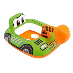 INTEX - Flotador Inflable Bebe Excavadora Capacidad 15 Kg Kiddie Float