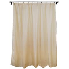 TEXFINA - Cortina Silky Pinzas 160x230 cm - Beige - Beige