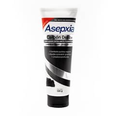ASEPXIA - Carbón Limpiador Líquido Exfoliante 120 Gr.