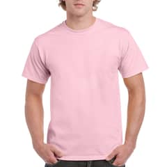 GENERICO - Polera Básica Algodón Rosada Excelente Calidad