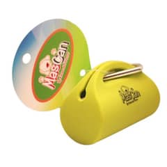 MASCAN - Porta Bolsas Sanitarias Cilindro Verde Perro